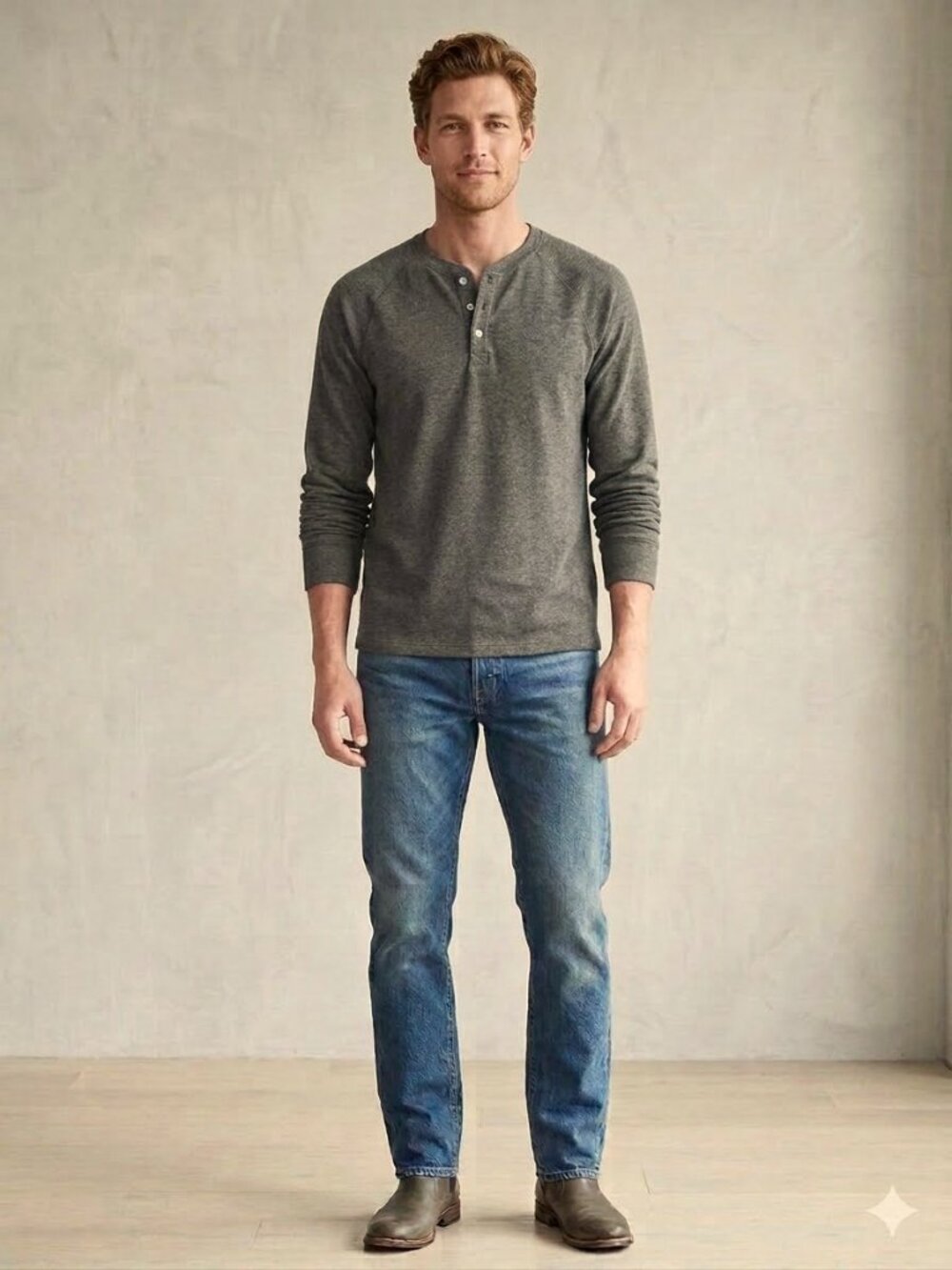 Madewell long sleeve gray shirt, size large